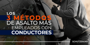 Los 3 métodos de asalto más empleados en conductores