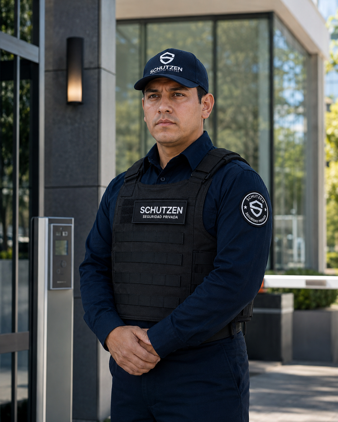 Guardia Integral Schutzen en control de acceso corporativo